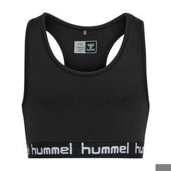 Sportovní top 'Mimmi' Hummel černá / bílá