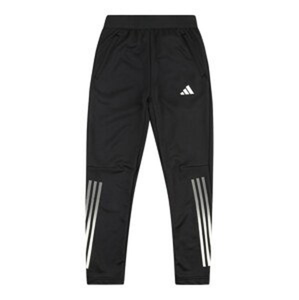 Sportovní kalhoty 'Train Icons Aeroready 3-Stripes ' ADIDAS SPORTSWEAR černá / bílá