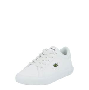 Tenisky Lacoste světle zelená / černá / offwhite