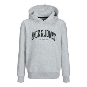 Mikina Jack & Jones Junior šedý melír / černá