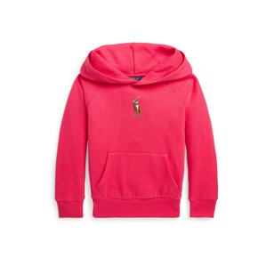 Mikina Polo Ralph Lauren hnědá / smaragdová / pink / bílá