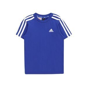 Funkční tričko 'Essentials 3-Stripes ' ADIDAS SPORTSWEAR nebeská modř / bílá