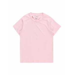 Funkční tričko 'Essentials Aeroready -Fit Logo' ADIDAS SPORTSWEAR růžová / bílá