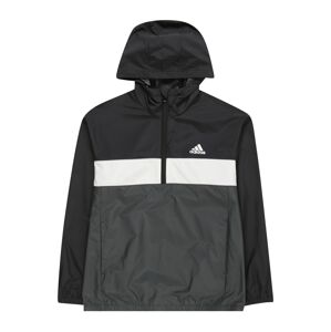 Sportovní bunda 'Parka' ADIDAS SPORTSWEAR černá / bílá