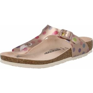 Sandály Birkenstock měděná / zelená / fialová / pink