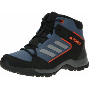 Kozačky 'Hyperhiker Mid' adidas Terrex chladná modrá / šedá / oranžově červená / černá