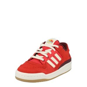 Tenisky 'Forum Low Comfort Closure' adidas Originals bobule / červená / bílá