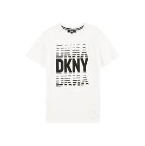 Tričko DKNY černá / bílá