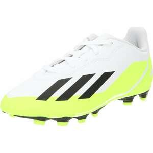 Sportovní boty 'X Crazyfast.4' adidas performance světle zelená / černá / bílá