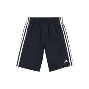 Sportovní kalhoty 'Essentials 3-Stripes ' ADIDAS SPORTSWEAR tmavě modrá / bílá