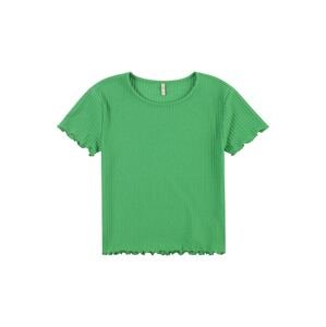 Tričko 'NELLA' KIDS ONLY zelená