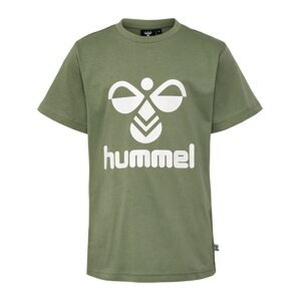 Funkční tričko 'Tres' Hummel zelená / bílá