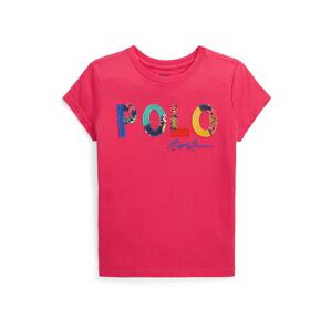 Tričko Polo Ralph Lauren modrá / žlutá / pink / červená