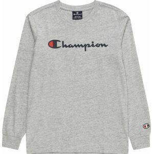 Tričko Champion Authentic Athletic Apparel námořnická modř / šedý melír / červená / bílá