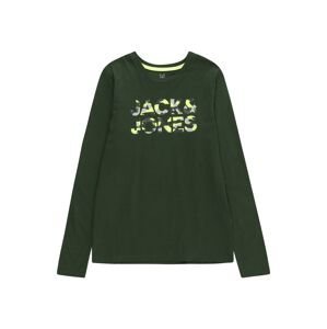 Mikina 'MILES' Jack & Jones Junior tmavě zelená