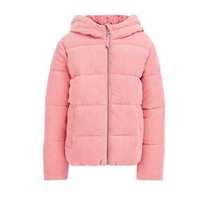 Zimní bunda 'Meisjes' WE Fashion světle růžová