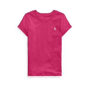 Tričko Polo Ralph Lauren pink / bílá