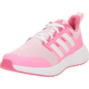 Sportovní boty 'Fortarun 2.0 Cloudfoam Lace' ADIDAS SPORTSWEAR pink / růžová / světle růžová / bílá