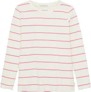 Tričko Tom Tailor pink / bílá