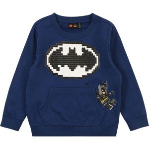 Mikina 'STORM 615' LEGO® kidswear tmavě modrá / žlutá / černá / bílá