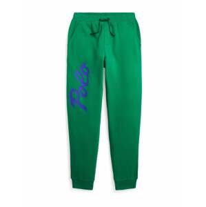 Kalhoty Polo Ralph Lauren královská modrá / zelená