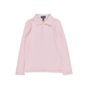 Tričko Polo Ralph Lauren růžová / bílá