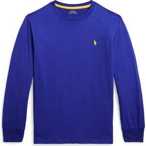 Tričko Polo Ralph Lauren královská modrá / žlutá