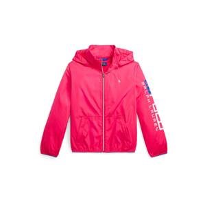 Přechodná bunda 'HADLEY' Polo Ralph Lauren modrá / pink / bílá