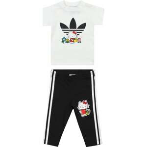 Joggingová souprava 'Hello Kitty' adidas Originals zelená / červená / černá / bílá