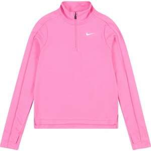 Funkční tričko Nike pink / bílá