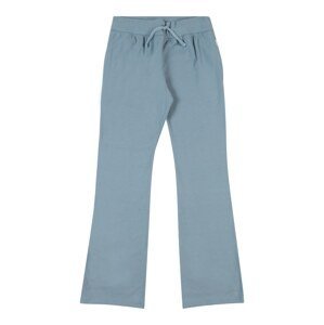 Kalhoty Abercrombie & Fitch chladná modrá