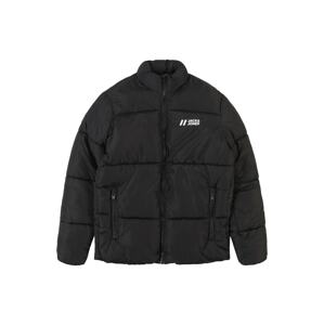 Zimní bunda 'Max' Jack & Jones Junior černá / bílá