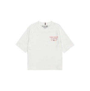 Tričko Tommy Hilfiger námořnická modř / červená třešeň / jasně červená / offwhite