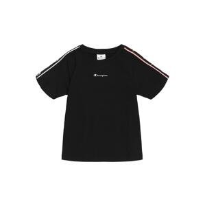 Tričko Champion Authentic Athletic Apparel korálová / černá / bílá