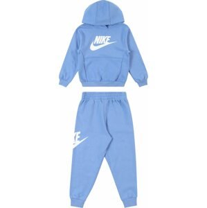 Joggingová souprava Nike Sportswear světlemodrá / bílá