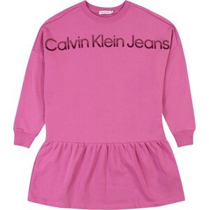 Šaty 'HERO' Calvin Klein Jeans pink / červenofialová