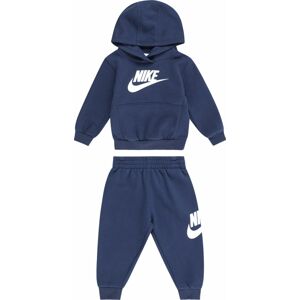 Joggingová souprava Nike Sportswear námořnická modř / bílá