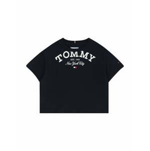 Tričko Tommy Hilfiger tmavě modrá / červená / bílá