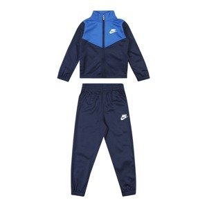 Joggingová souprava Nike Sportswear námořnická modř / nebeská modř / bílá