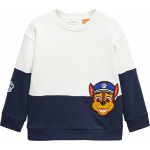 Mikina Mango Kids námořnická modř / královská modrá / tmavě červená / offwhite