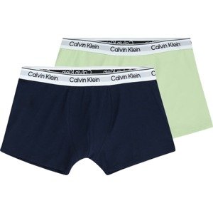 Spodní prádlo Calvin Klein Underwear světle zelená / černá / bílá