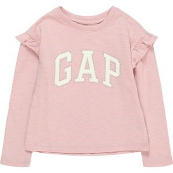 Tričko GAP růžová / bílá
