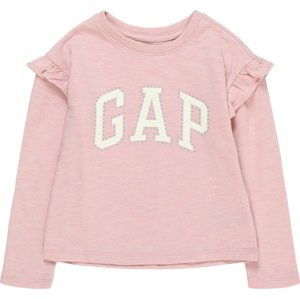Tričko GAP růžová / bílá