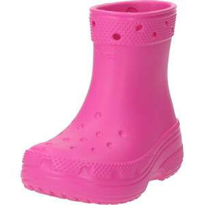 Gumové holínky Crocs pink