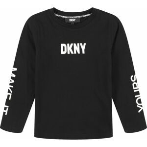 Tričko DKNY černá / bílá