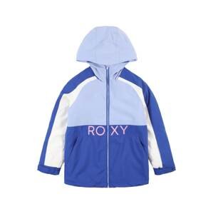 Outdoorová bunda 'SNOWMIST' Roxy modrá / světlemodrá / růžová / bílá