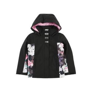 Sportovní bunda 'GALAXY' Roxy nefritová / pink / černá / bílá