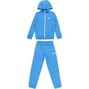 Joggingová souprava 'KOMBINATION' BOSS Kidswear modrá / bílá