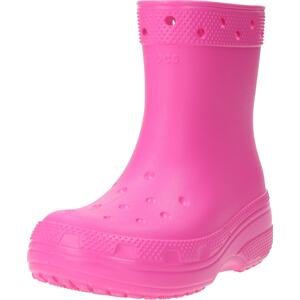 Gumové holínky Crocs magenta