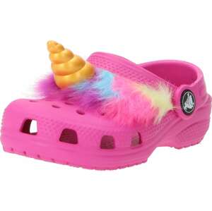 Otevřená obuv 'Classic I AM Unicorn' Crocs světlemodrá / kari / světle žlutá / pink